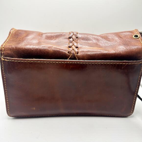 Patricia Nash Brown Leather Shoulder Bag - Picture 11 of 11